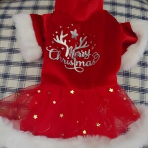 Yikeyo xsm girl dog christmas dress new
